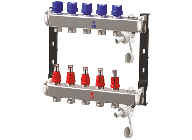 Коллектор FAR FK 399R 13405, 1" x 3/4", 5 выходов