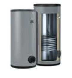Бойлер напольный B01 1000 л, с 1-м ТО, 98 кВт, INOX, Gekon