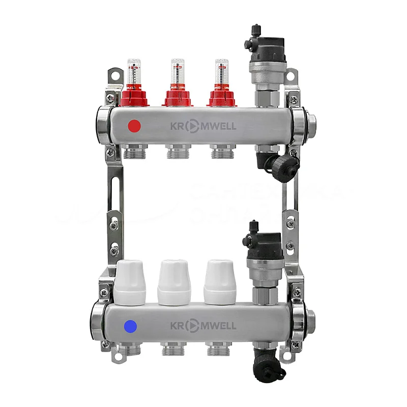 Коллектор KROMWELL KW.SM6000635, 1" / 3/4", 30 мм
