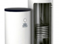 Бойлер настенный BW 120 л, с 1-м ТО, 28 кВт, подключение нижнее, INOX, Gekon
