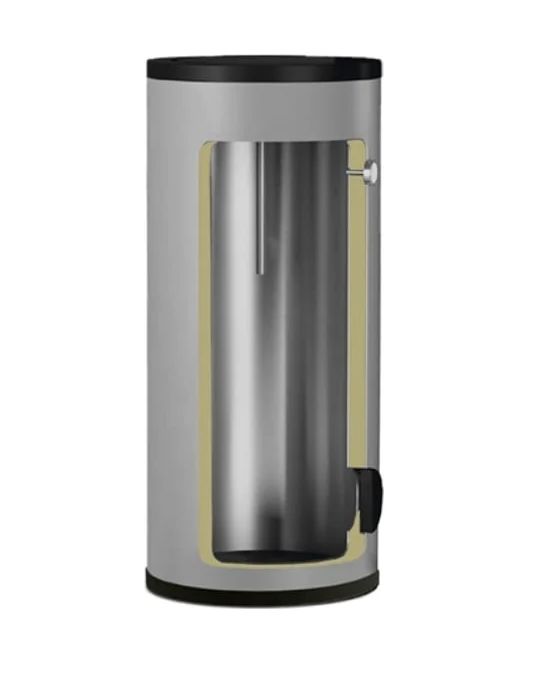 Накопитель горячей воды напольный BT 150 л, INOX, Gekon