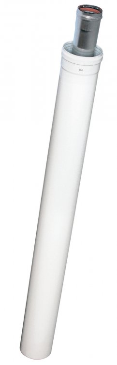 Коаксиальное удлинение полипропиленовое, диам. 60/100 мм, длина 1000 мм De Dietrich