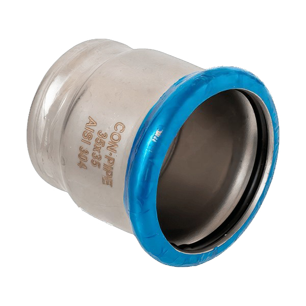 Пресс-заглушка CON-PIPE PRESSINOX OD 22 (DN 20) AISI 304