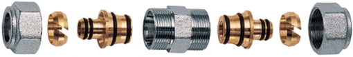 Соединитель для коллектора FAR FC 5111 12 80204, 1/2" - 20 х 2