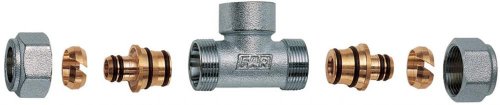 Соединитель для коллектора FAR FC 5461 12 80204, 1/2" - 20х2