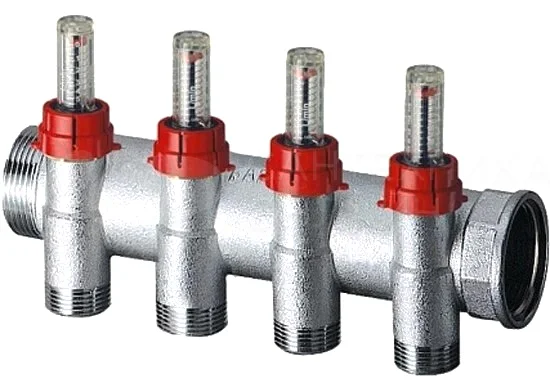 Коллектор FAR FK 3464 C104, M24x19, 1", 4 выходов