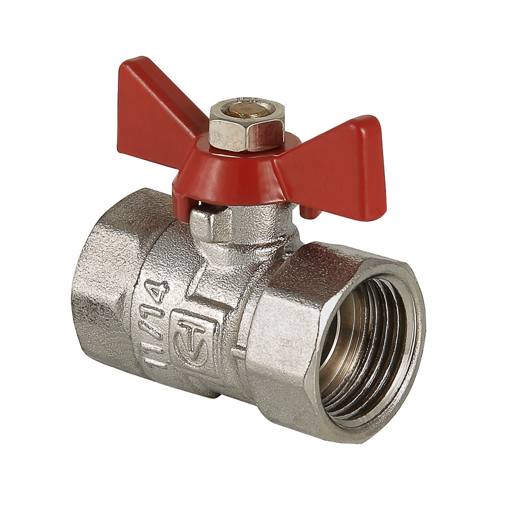Кран шаровой COMPACT, рукоятка бабочка 3/4