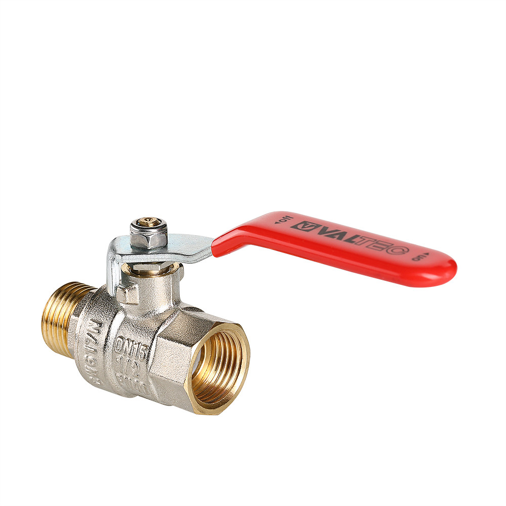 Кран шаровой BASE, стальная рукоятка 3/4" вн.-нар VALTEC