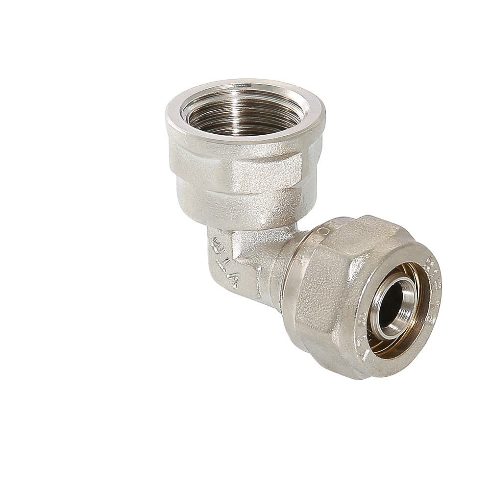 Угольник обжимной с переходом на вн. р. 20х3/4" VALTEC